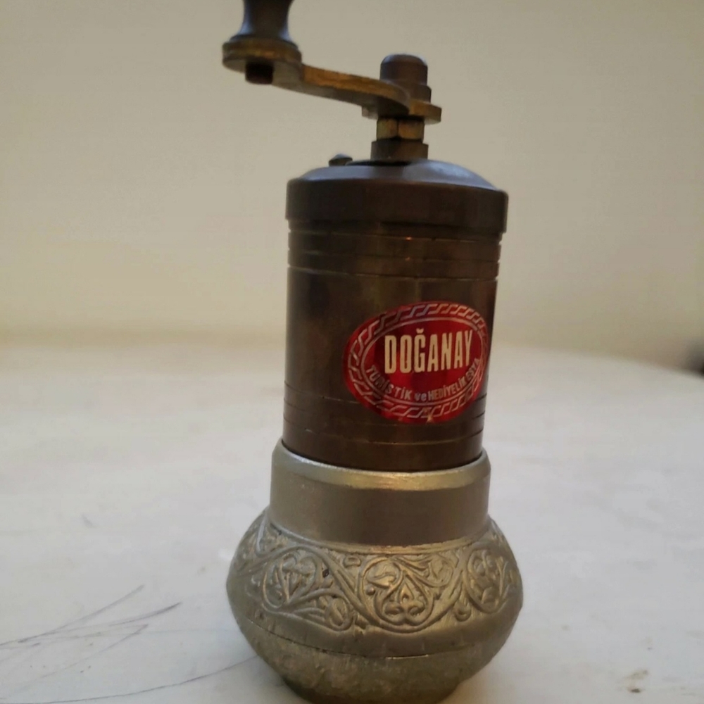 Vintage Turkish coffee grinder